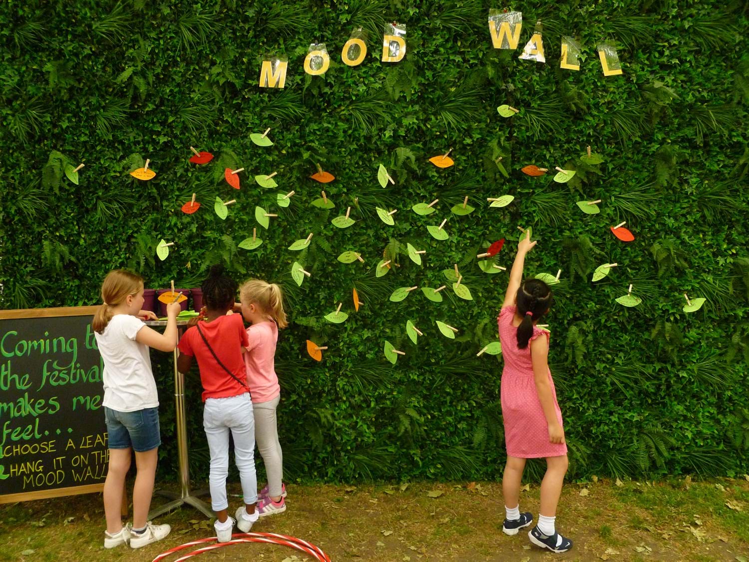 Feel Good Festival Mood Wall Geffrye Museum Of The Home