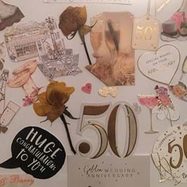 Cards for a 50th birthday