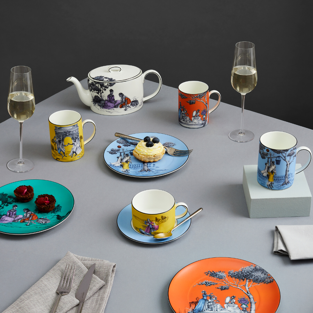 Sheila Bridges X Wedgwood Tea Set