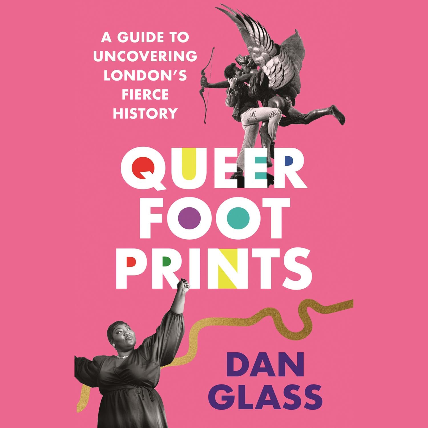 A poster of Queer Foot Prints by Dan Glass