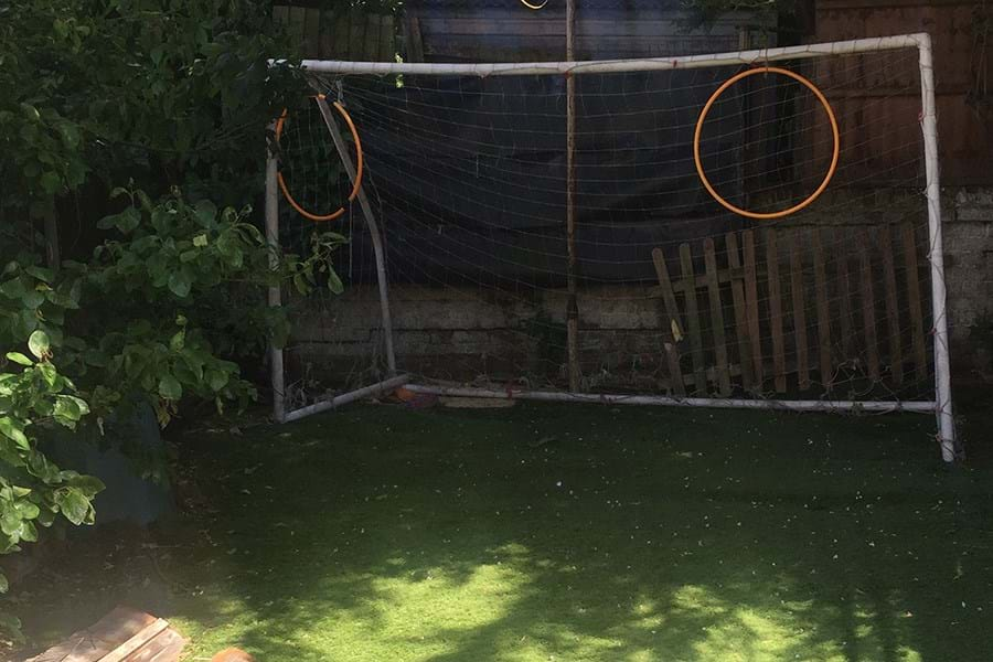 Football goal net